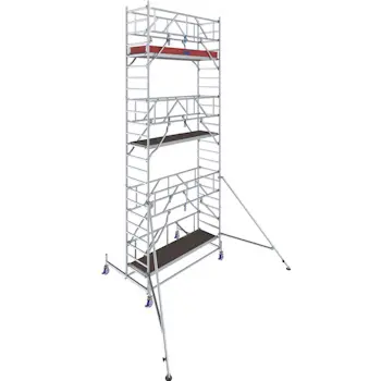 KRAUSE STABILO aluminijumska pokretna skela 2.50x0.75m radna visina 7.40m 772053 KRAUSE STABILO aluminijumska pokretna skela 2.50x0.75m radna visina 7.40m 772053